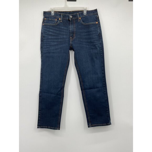 Levis Mens 541 Athletic Fit Jeans W34 L30 Cotton Blend Denim Blue - Picture 1 of 6